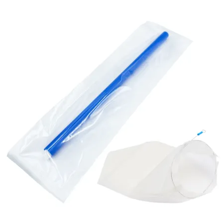 Endobag laparoskopowy 200ml nić nitinol pamięć otworu wejścia Ø60x195mm w tubie 10mm / B0011 / ALBISPRO.com