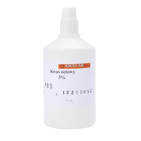 Kwas octowy 3% roztwór wodny 100ml / G0017 / Analab