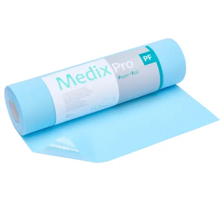 MedixPro PF serweta w rolce 50 odcinków z preforacją 33x50cm niebieska / G0047 / MedixPro