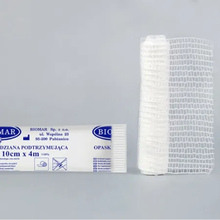 Opaska dziana podtrzymująca bandaż opatrunkowy 4m x 10cm / G0477 / Biomar