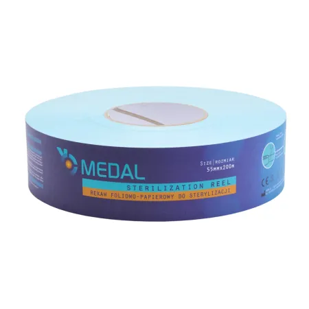 Rękaw papierowo-foliowy do sterylizacji 200m szeroki 5cm / G0835 / Medal