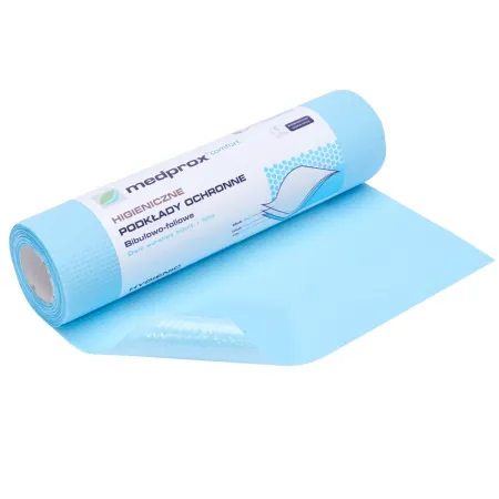 Mustaf medprox comfort podkład higieniczny w rolce 40 odcinków 30x50cm niebieska / G1015 / Mustaf